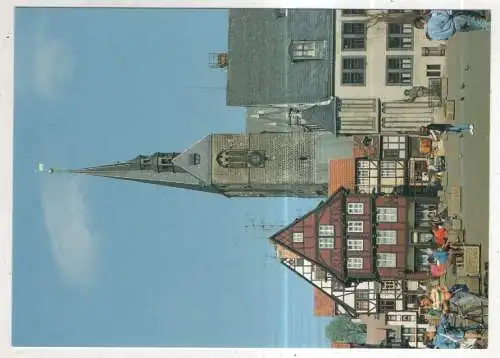 [Ansichtskarte] GERMANY - Quedlinburg am Harz - Marktplatz. 