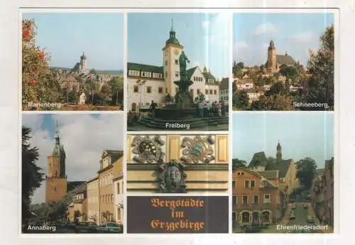 [Ansichtskarte] GERMANY - Bergstädte im Erzgebirge. 