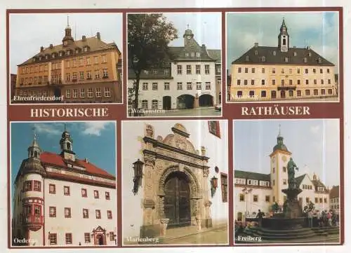 [Ansichtskarte] GERMANY - Historische Rathäuser. 