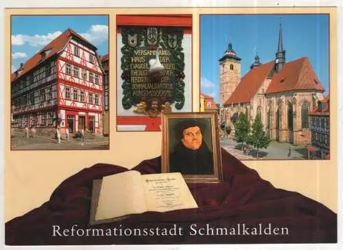 [Ansichtskarte] GERMANY - Reformationsstadt Schmalkalden. 