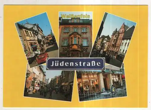 [Ansichtskarte] GERMANY - Weißenfels - Jüdenstraße. 