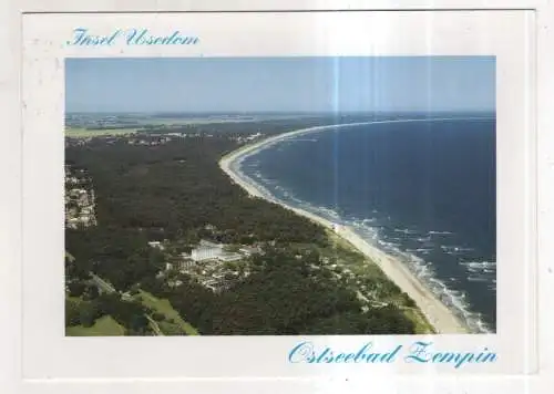 [Ansichtskarte] GERMANY - Insel Usedom - Ostseebad Zempin. 
