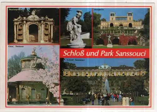 [Ansichtskarte] GERMANY - Potsdam - Schloß und Park Sanssouci. 