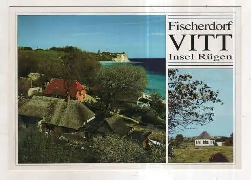 [Ansichtskarte] GERMANY - Fischerdorf Vitt / Insel Rügen. 