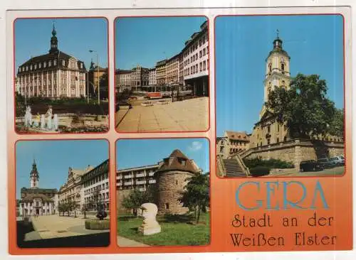 [Ansichtskarte] GERMANY - Gera - Stadt an der Weißen Elster. 