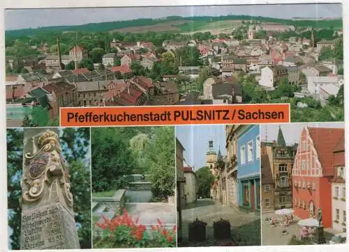 [Ansichtskarte] GERMANY - Pfefferkuchenstadt Pulsnitz / Sachsen. 