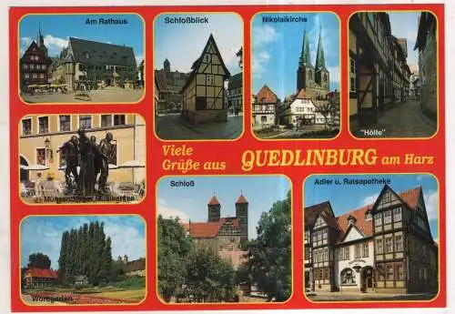[Ansichtskarte] GERMANY - Quedlinburg. 