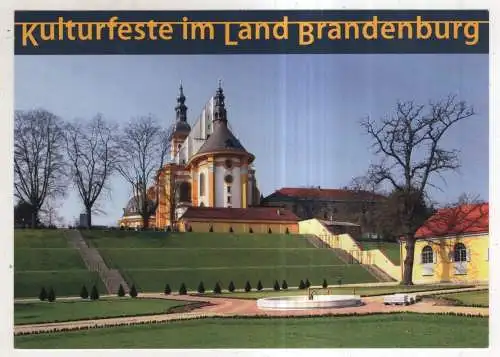 [Ansichtskarte] GERMANY - Stiftskirche Neuzelle - Klostergarten. 
