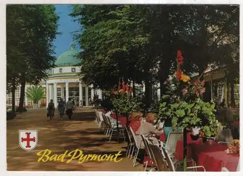 [Ansichtskarte] GERMANY - Bad Pyrmont - Hauptallee. 