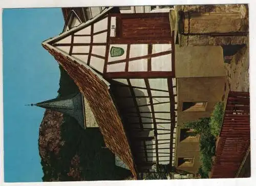 [Ansichtskarte] GERMANY - Bad Münster am Stein - Altes Fischerhaus. 