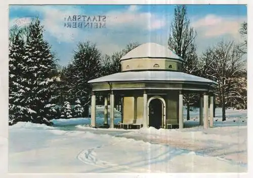 [Ansichtskarte] GERMANY - Bad Meinberg - Brunnentempel im winterlichen Kurpark. 