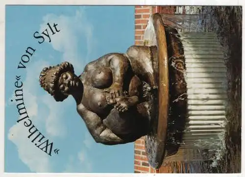 [Ansichtskarte] GERMANY - Sylt - Wilhelmine von Sylt. 