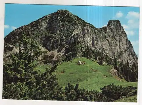 [Ansichtskarte] GERMANY - Roß- und Buchstein mit Tegernseer-Hütte. 