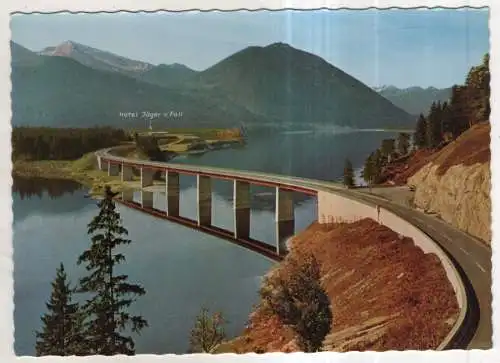 [Ansichtskarte] GERMANY - Sylvensteinstausee mit Faller Klammbrücke. 