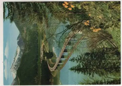 [Ansichtskarte] GERMANY - Sylvensteinsee mit Faller Klammbrücke. 