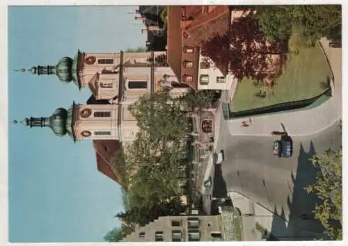 [Ansichtskarte] GERMANY - Donaueschingen - Bei der Stadtkirche. 
