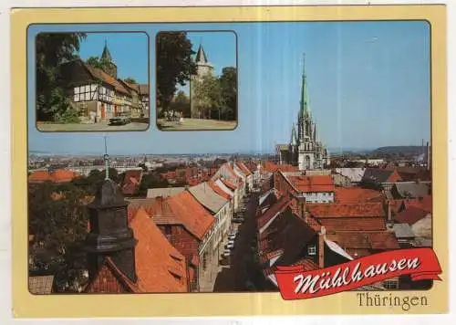 [Ansichtskarte] Mühlhausen. 