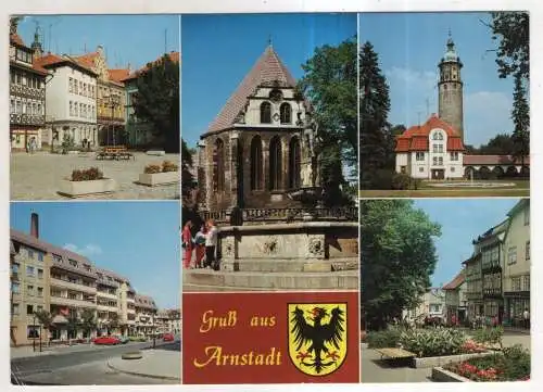 [Ansichtskarte] Arnstadt. 