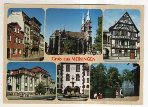 [Ansichtskarte] Meiningen. 