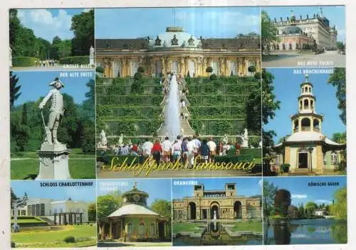 [Ansichtskarte] GERMANY - Potsdam - Schloßpark Sanssouci. 