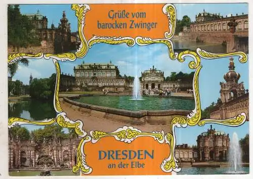 [Ansichtskarte] GERMANY - Dresden - Zwinger. 
