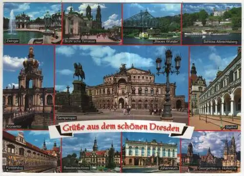 [Ansichtskarte] GERMANY - Dresden - Zwinger. 