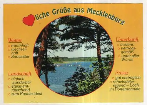 [Ansichtskarte] GERMANY - Mecklenburg. 