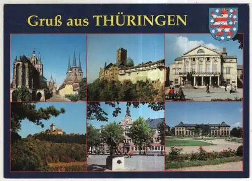 [Ansichtskarte] GERMANY - Thüringen. 