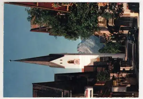 [Ansichtskarte] GERMANY - Oberstdorf - Kirchstrasse. 