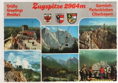 [Ansichtskarte] GERMANY - Zugspitze. 