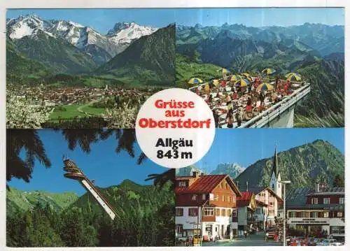 [Ansichtskarte] GERMANY - Oberstdorf / Allgäu. 