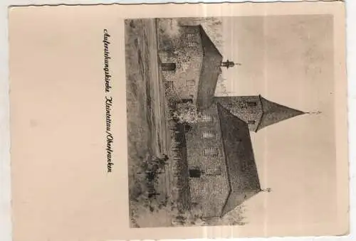 [Ansichtskarte] GERMANY - Auferstehungskirche Kleintettau / Oberfranken. 