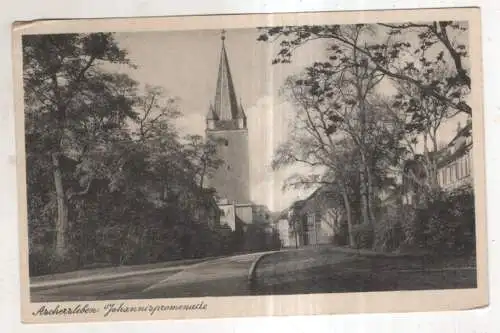 [Ansichtskarte] GERMANY - Aschersleben - Johannispromenade. 
