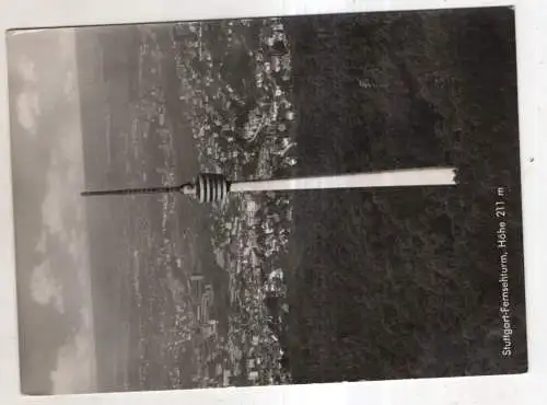 [Ansichtskarte] GERMANY - Stuttgart - Fernsehturm. 