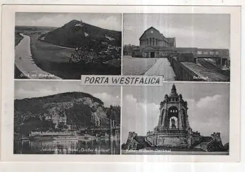 [Ansichtskarte] GERMANY - Porta Westfalica. 