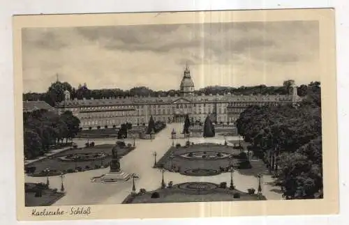 [Ansichtskarte] GERMANY - Karlsruhe - Schloß. 