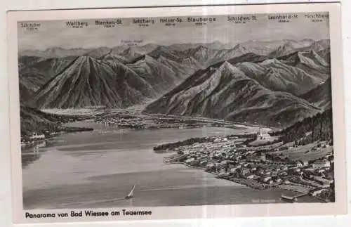 [Ansichtskarte] GERMANY - Panorama von Bad Wiessee am Tegernsee. 