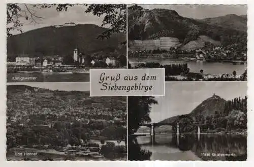 [Ansichtskarte] GERMANY - Gruß aus dem Siebengebirge. 