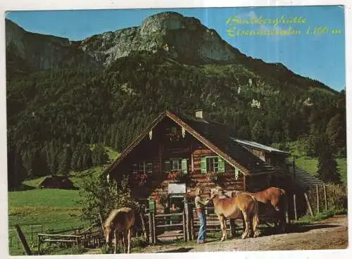 [Ansichtskarte] AUSTRIA - St. Gilgen - Winkl - Buchberghütte auf der Eisenaueralm. 