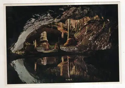 [Ansichtskarte] SWITZERLAND - St. Beatushöhlen - Spiegelsee. 