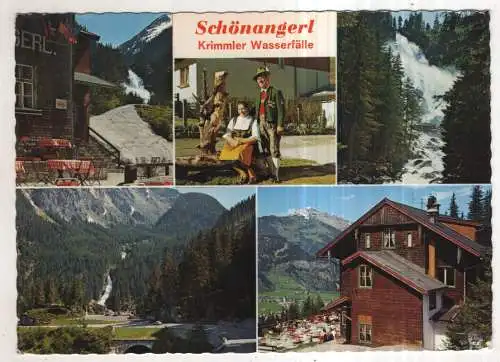 [Ansichtskarte] AUSTRIA - Krimml - Krimmeler Wasserfälle - Gasthof Schönangerl. 