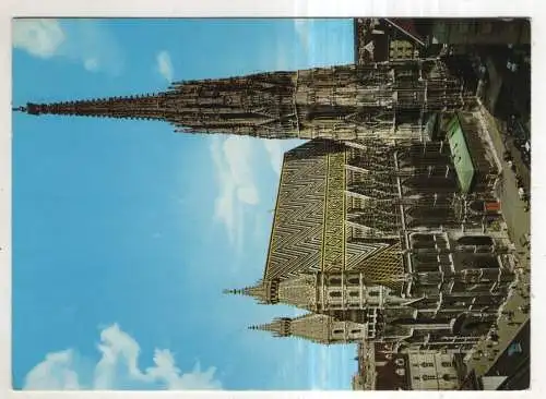 [Ansichtskarte] AUSTRIA - Wien - Stephansdom. 