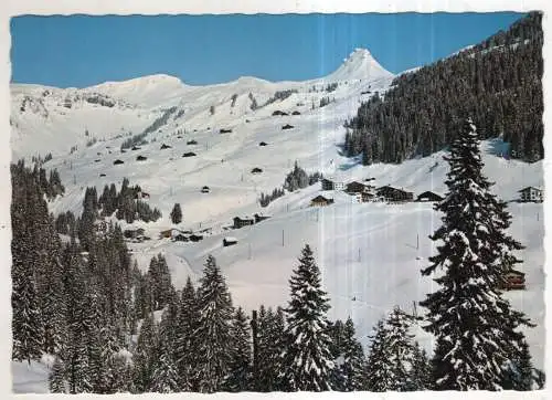 [Ansichtskarte] AUSTRIA - Damüls - Uga mit Mittagspitze. 