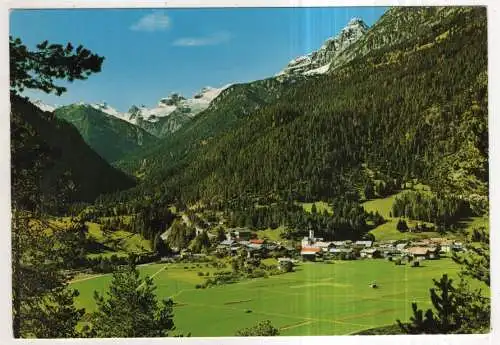 [Ansichtskarte] AUSTRIA - Vorderhornbach  /  Lechtal. 