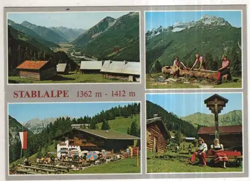 [Ansichtskarte] AUSTRIA - Stabalpe  /  Lechtal. 