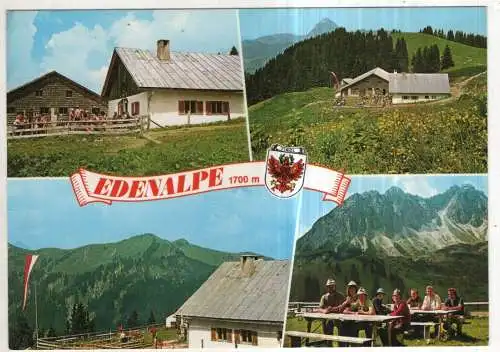 [Ansichtskarte] AUSTRIA - Edenalpe bei  Nesselwängle im Tannheimer Tal. 