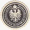 [Ansichtskarte] SIEGELMARKE - Privat-Kanzlei Sr. Majestät des Kaisers u. Königs. 