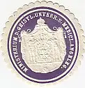 [Ansichtskarte] SIEGELMARKE - Minesterium d. Geristl. Unterr. u. Medici. Angeleg. 