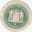 [Ansichtskarte] SIEGELMARKE - Kön. Pr. Prov.-Steuer-Director Prov. Brandenburg u. Berlin. 