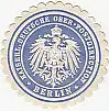 [Ansichtskarte] SIEGELMARKE - Kaiserl. Deutsche Oberpostdirection Berlin. 